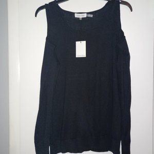 Calvin Klein Shoulder Cut Out Top, Size L